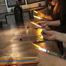 Fiamma Art Glass - Intro to Flameworking class!