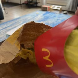 McDonald's - One package of large french fries, when it should've been two