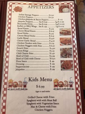 Menu photo 4 Neo's Pizza House Running Springs, CA