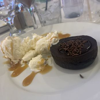 RGS Steakhouse - Chocolate dessert thing that was delish! - Brazilian Near Me - Pompano Beach, Florida