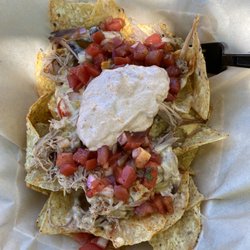 Chef C’s Munchie Mobile - Brisket nachos