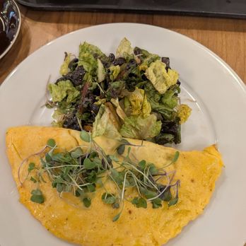 Sweet Wheat - Classic omelette with a salad - Bakeries Near Me - Culver City, California Sweet Wheat - Classic omelette with a salad - Bakeries Near Me - Culver City, California