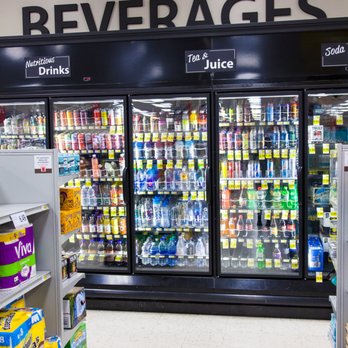 Bartell Drugs - beverage fridges in a grocery store - Drugstores Near Me - Bothell, Washington