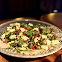 Father Forgive Me - Scallop carpaccio