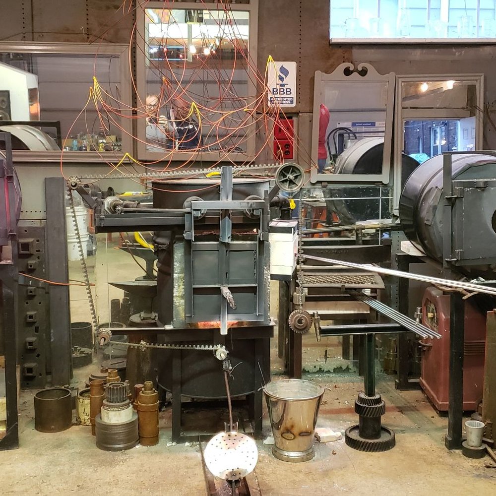 Larchmere Fire Works - Glory hole and furnace - Art Galleries Near Me - Cleveland, Ohio