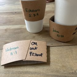Moss + Ivy Coffee - Start a conversation with an uplifting Bible verse