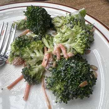 South Block Barbecue & Brewing - Half a Broccoli salad - Barbeque Near Me - Calgary, Alberta South Block Barbecue & Brewing - Half a Broccoli salad - Barbeque Near Me - Calgary, Alberta