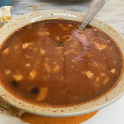 Menuderia Doña Mary - Menudo Broth w no pansa, pata or grano.