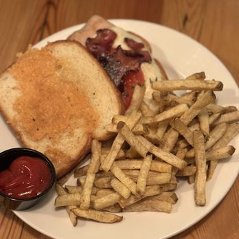 Long Road Distillers - LRD hot brown - Bars Near Me - Grand Rapids, Michigan
