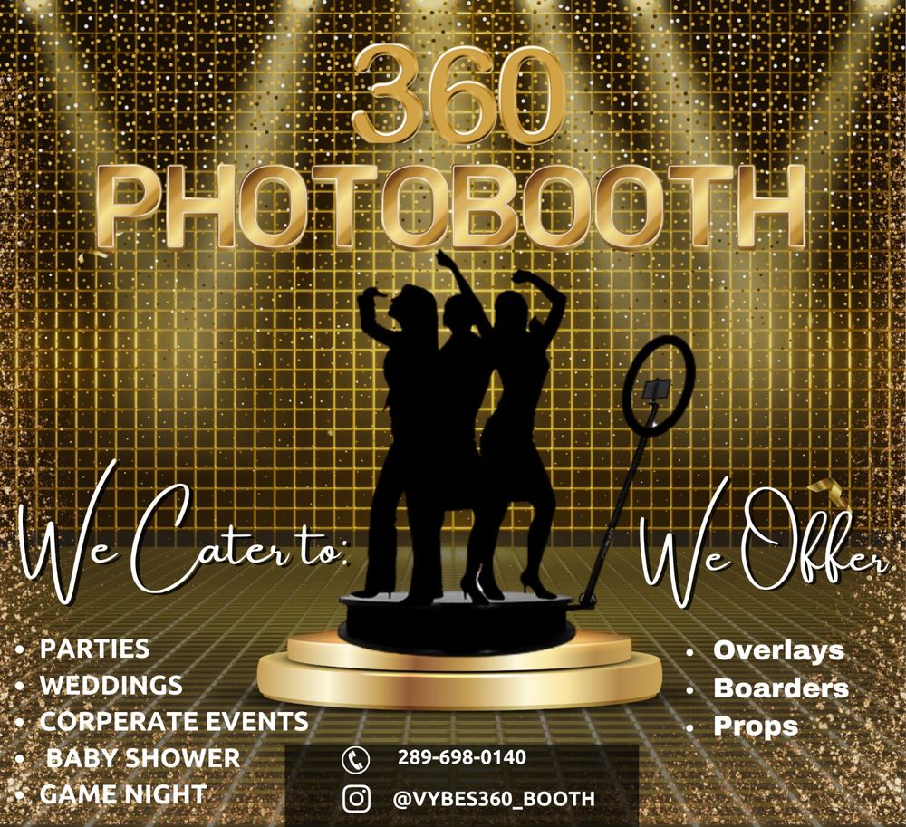 VIBES 360 - Updated May 2026 - Brantford, Ontario - Photo Booth Rentals ...