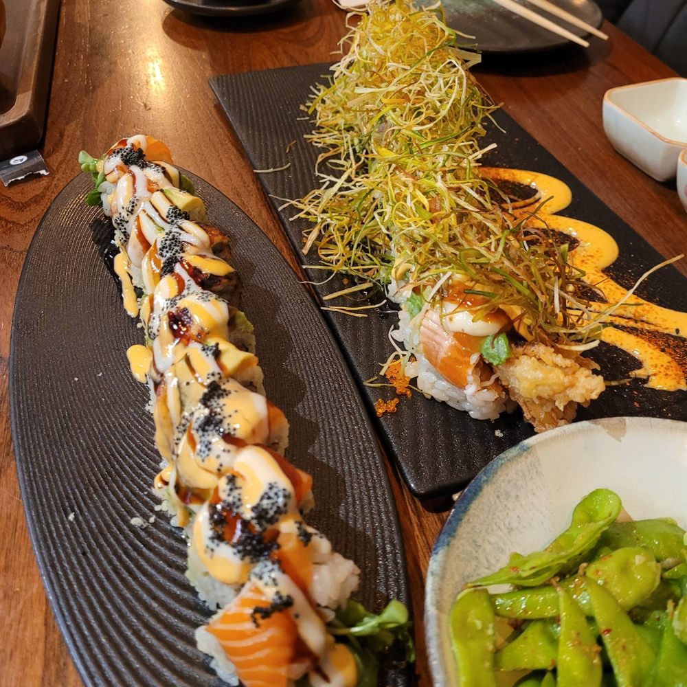 Fujiya - Zooshi (R), Osaka roll (L) - Japanese Near Me - Elk Grove, California