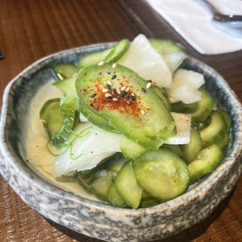 Chubby Curry - Pickled Cucumber and Radish - Japanese Curry Near Me - Beverly Hills, California