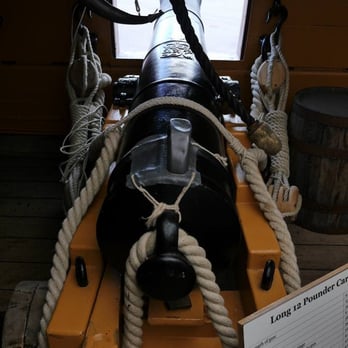 HMS Warrior - Cannon. - Cultural Center Near Me - Portsmouth, POR