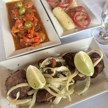 1958 Cuban Cuisine - Chorizos Al Vino, Yuca with Mojo, Macitas De Cerdo Fritas - Cuban Near Me - Westfield, New Jersey