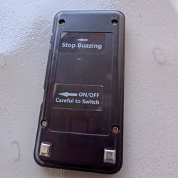 Taqueria el Cazador - New buzzers they give you, back.