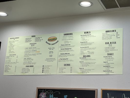 Menu photo 3 Bistro Saechao Jackson, CA