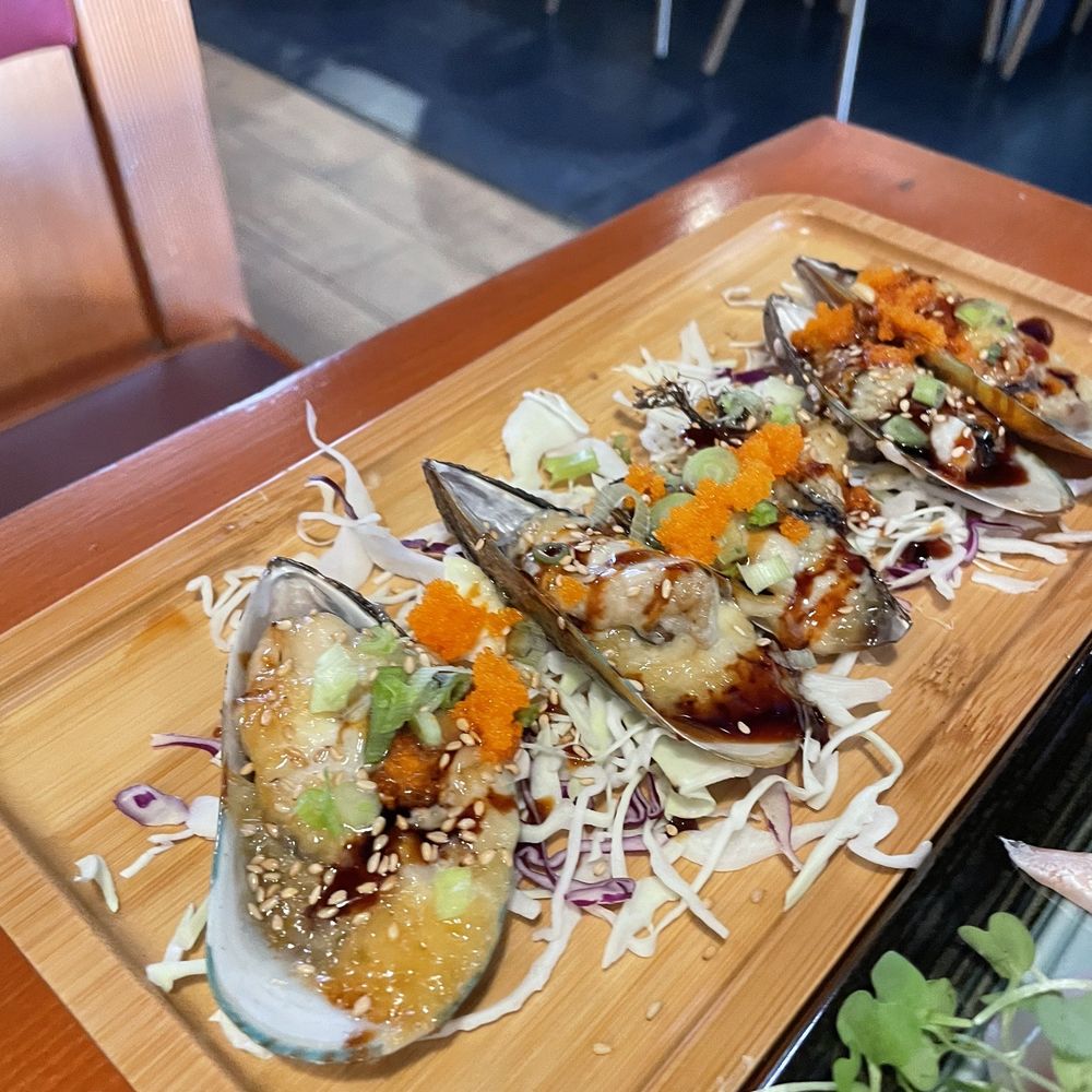 DAI Sushi - Baked mussels - Japanese Near Me - Westminster, California DAI Sushi - Baked mussels - Japanese Near Me - Westminster, California