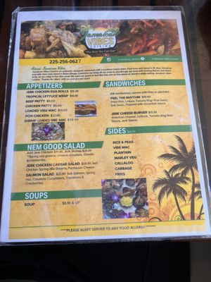 Menu photo 4 Jamaican Vibes Cuisine Baton Rouge, LA