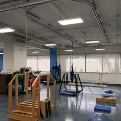 Gold Coast Physical Therapy - 2020: Our safety overhead system for vestibular conditions as well as gait and balance training.