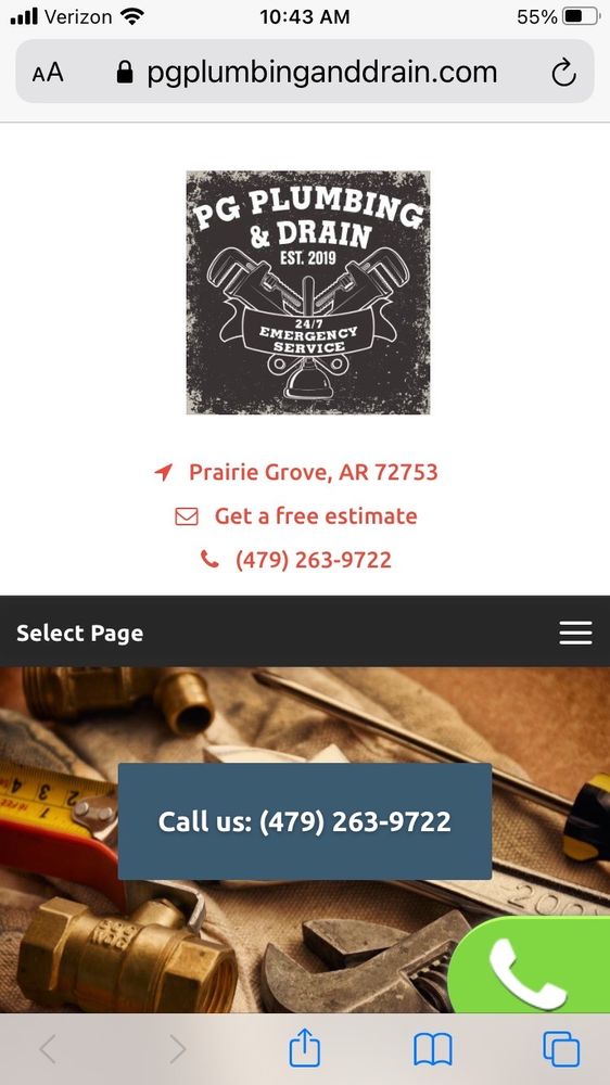 Slide of PG Plumbing & Drain
