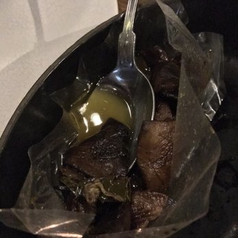 Social Eating House - Wild mushrooms from a bag, cep purée on toast (£13.50) - British Near Me - London, XGL Social Eating House - Wild mushrooms from a bag, cep purée on toast (£13.50) - British Near Me - London, XGL