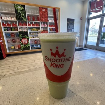 Smoothie King - Metabolism Boost Mango Ginger - Juice Bars & Smoothies Near Me - Springfield, New Jersey
