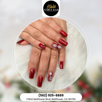 Chic Nails Bar - This is the season to treat yourself! Come get a fresh mani or pedi.  Book now! - Nail Salons Near Me - Bellflower, California