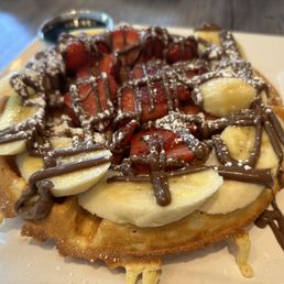 JP's Waffle (Strawberry, Banana, Nutella) JP's Waffle (Strawberry, Banana, Nutella)