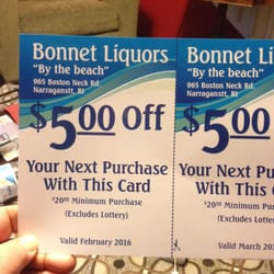 Bonnet Liquors - Even with this stupid coupon it's still cheAper else where by 8 dollars!! Lame!!!