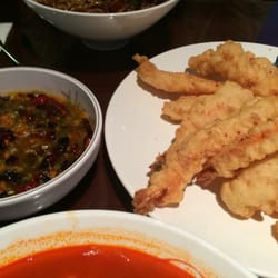Joong Koog Jip - Fried shrimp with spicy sauce