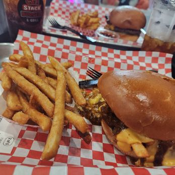 Cali Stack Burgers & Grill - #1 & #9 and dessert - Cheesesteaks Near Me - Lakeside, California