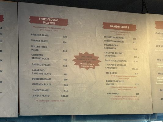 Menu photo 2 B-Daddy's BBQ Helotes, TX Menu photo 2 B-Daddy's BBQ Helotes, TX