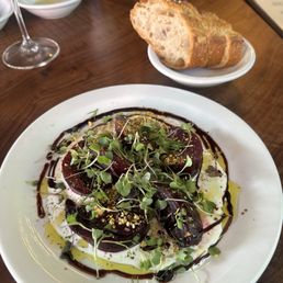 Roasted beets.