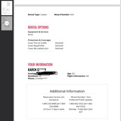 Avis Rent A Car - Or here. They just want interest on your money. Period.