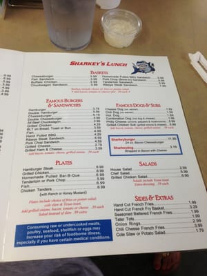Menu photo 8 The Old Sharkey's Grill Burlington, NC Menu photo 8 The Old Sharkey's Grill Burlington, NC