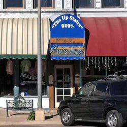 Tim Tailor Shop - Storefront photo, viewed from across New York Avenue