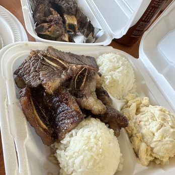 Matiki Island BBQ - 2. Short Rib (Kalbi) Plate - Hawaiian Near Me - Anaheim, California Matiki Island BBQ - 2. Short Rib (Kalbi) Plate - Hawaiian Near Me - Anaheim, California