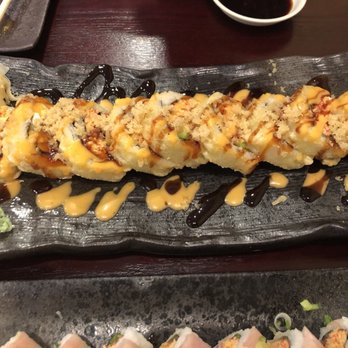 Kimono Sushi - King Kong Roll 4.5/5 - great as far as deep fried rolls go very flavorful! If you like deep fried rolls you will love it. - Sushi Bars Near Me - Tracy, California Kimono Sushi - King Kong Roll 4.5/5 - great as far as deep fried rolls go very flavorful! If you like deep fried rolls you will love it. - Sushi Bars Near Me - Tracy, California