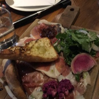 The Bancroft - Prosciutto and fig appetizer- so pretty and delicious - New American Near Me - Burlington, Massachusetts The Bancroft - Prosciutto and fig appetizer- so pretty and delicious - New American Near Me - Burlington, Massachusetts