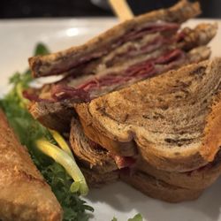Second Street American Bistro - Reuben with a side of Gouda
