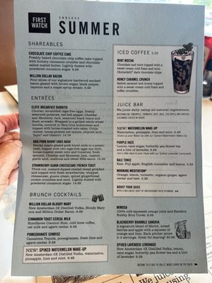 Menu photo 5 First Watch Brandon, FL