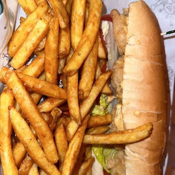 The Mighty Crab - P2. Shrimp Po Boy - Cajun/Creole Near Me - Latham, New York