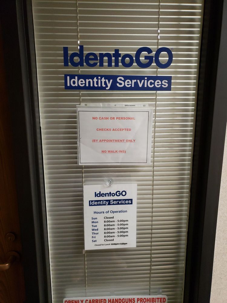 IDENTOGO 14 Reviews Fingerprinting 6800 Park Ten Blvd, San