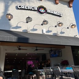 Exterior outside entrance of Calaca Mamas Cantina - Outdoor dining - Anaheim, California Exterior outside entrance of Calaca Mamas Cantina - Outdoor dining - Anaheim, California