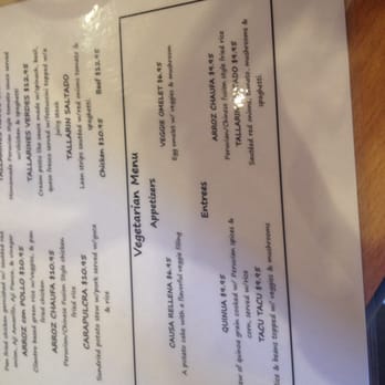 El Chullo Peruvian Restaurant & Bar - Vegetarian menu - Peruvian Near Me - Phoenix, Arizona El Chullo Peruvian Restaurant & Bar - Vegetarian menu - Peruvian Near Me - Phoenix, Arizona