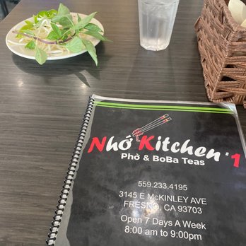Nho Kitchen - Menu and extras for pho - Vietnamese Near Me - Fresno, California Nho Kitchen - Menu and extras for pho - Vietnamese Near Me - Fresno, California
