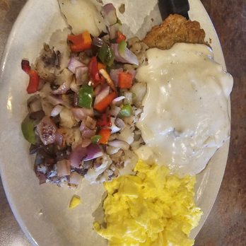 Huckleberry's - Country fried steak and eggs - Breakfast & Brunch Near Me - Salida, California