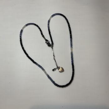 Ocean Sky Beads - This photo doesn't do these sapphires justice. Beautiful sparkly stones. - Arts & Crafts Near Me - Carlsbad, California