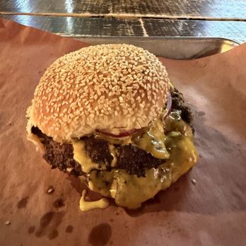 Panther City BBQ - Double Brisket smash burger - Caterers Near Me - Fort Worth, Texas Panther City BBQ - Double Brisket smash burger - Caterers Near Me - Fort Worth, Texas