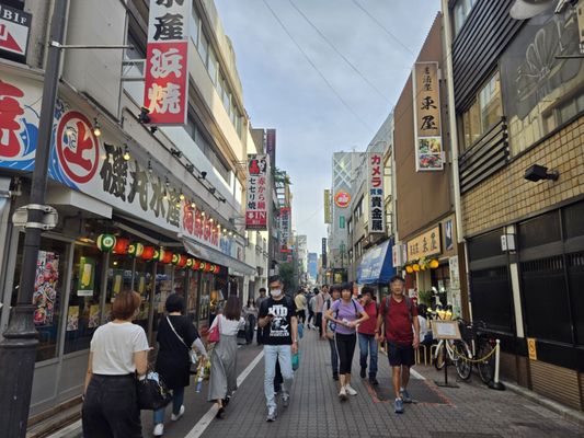 Ueno Ameyoko Shopping Street by null